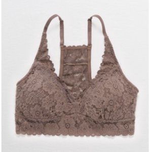 Aerie Softest Lace Padded Bralette M